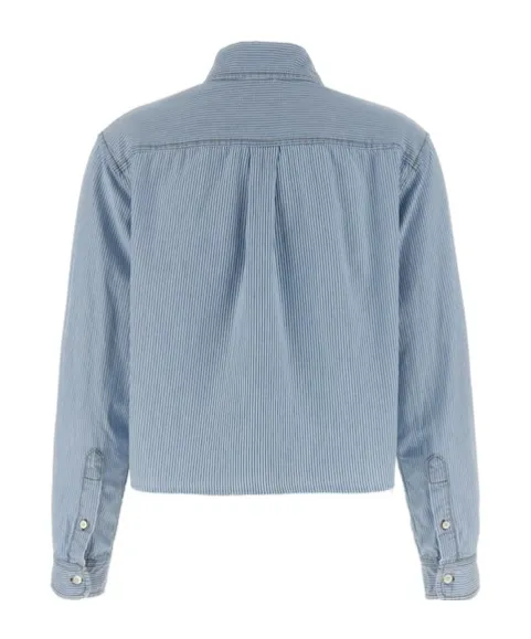 Striped Chambray Shirt
