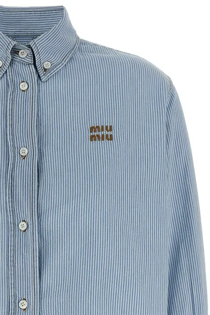 Striped Chambray Shirt