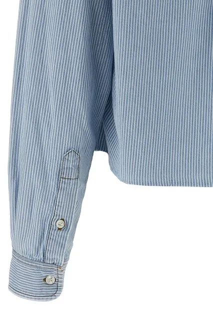 Striped Chambray Shirt