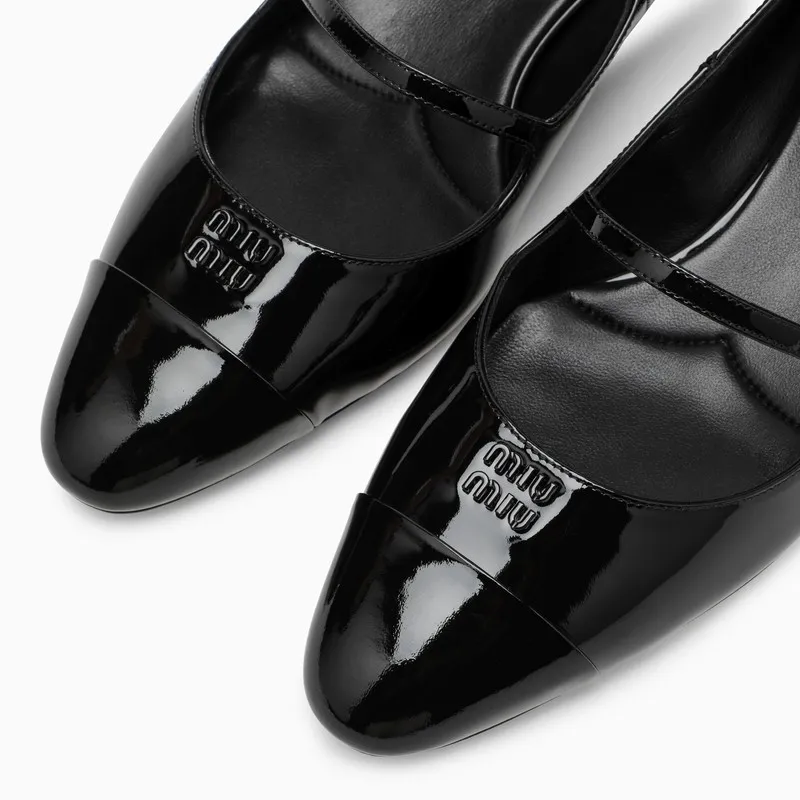 Round Head Low-Heeled Shoes