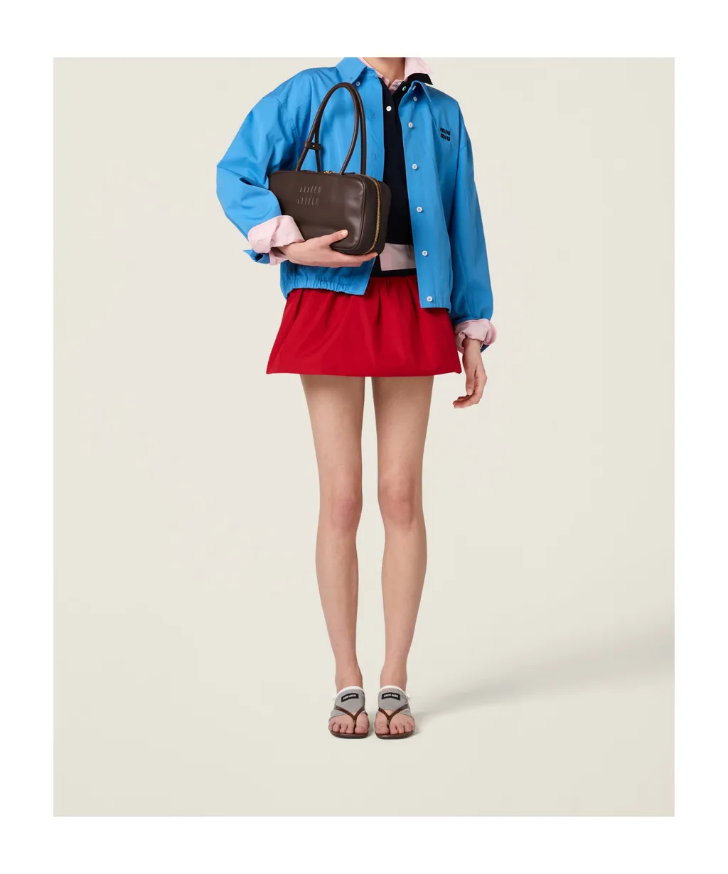 Poplin Blouson Jacket
