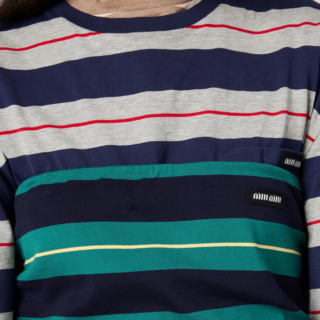 Striped Jersey Top