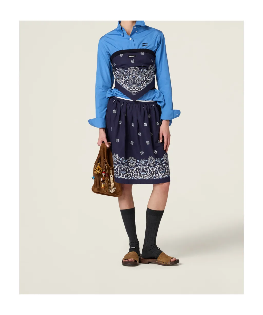 Logo-Embroidered Button-Up Shirt