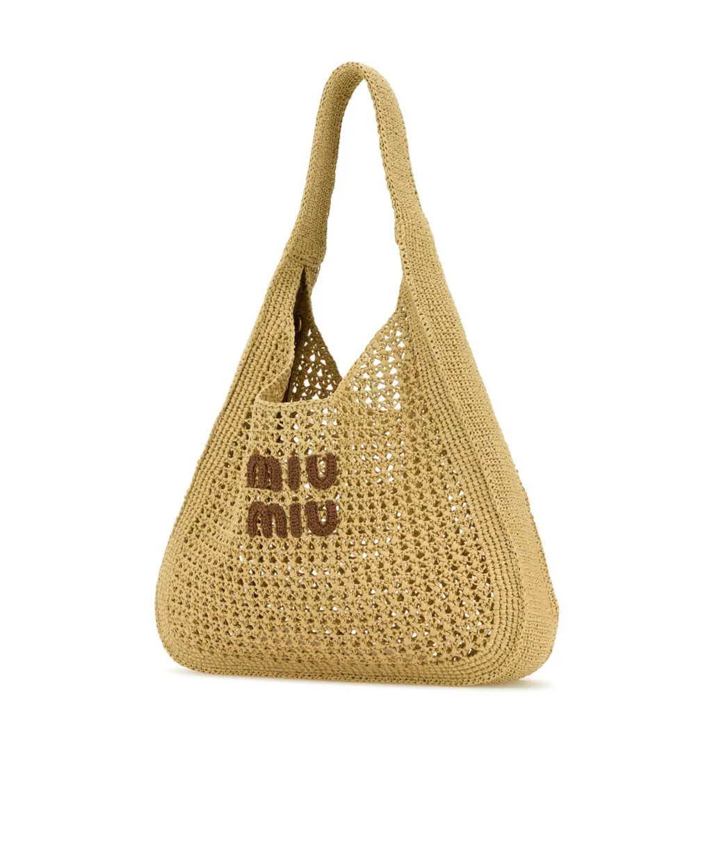 Logo AppliquÉD Top Handle Bag