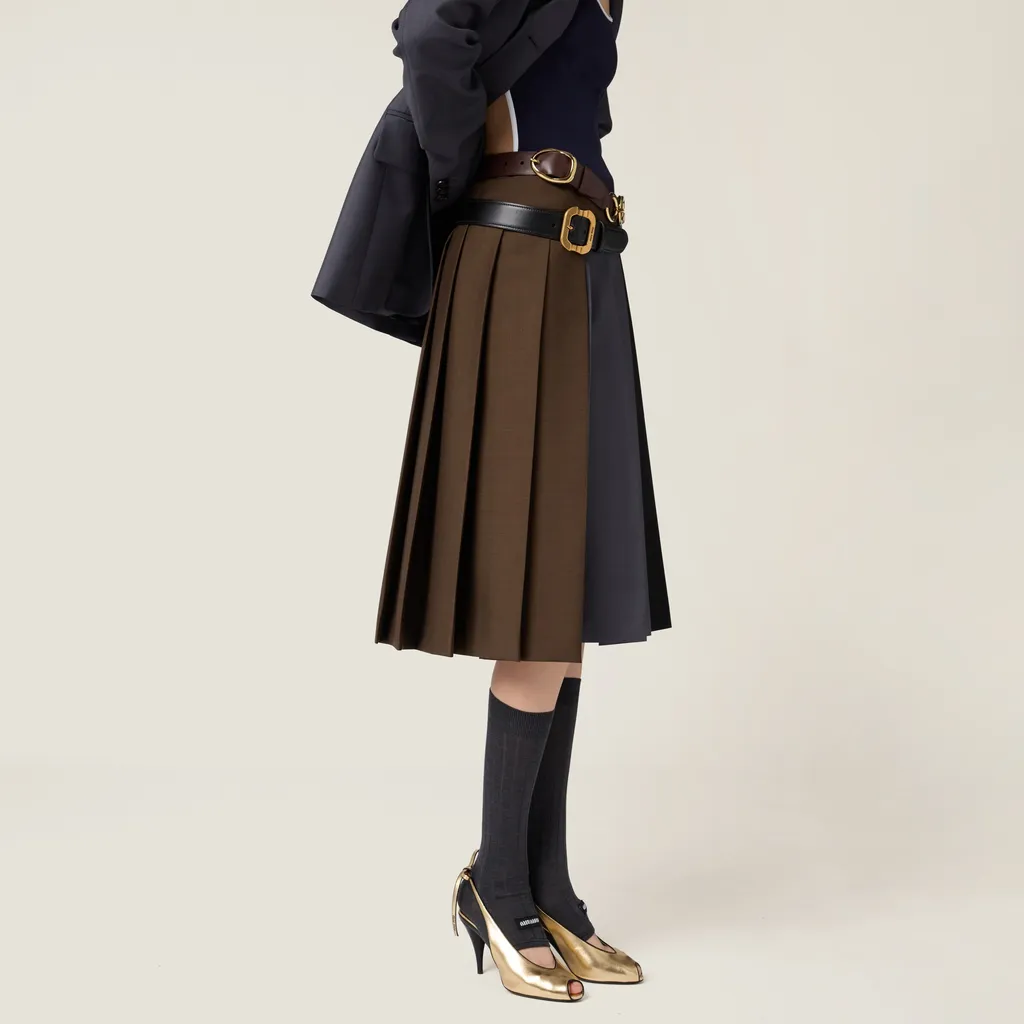 Kid Mohair Skirt