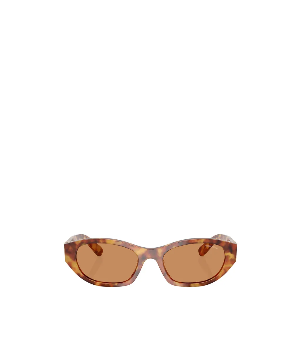 Oval-Frame Sunglasses
