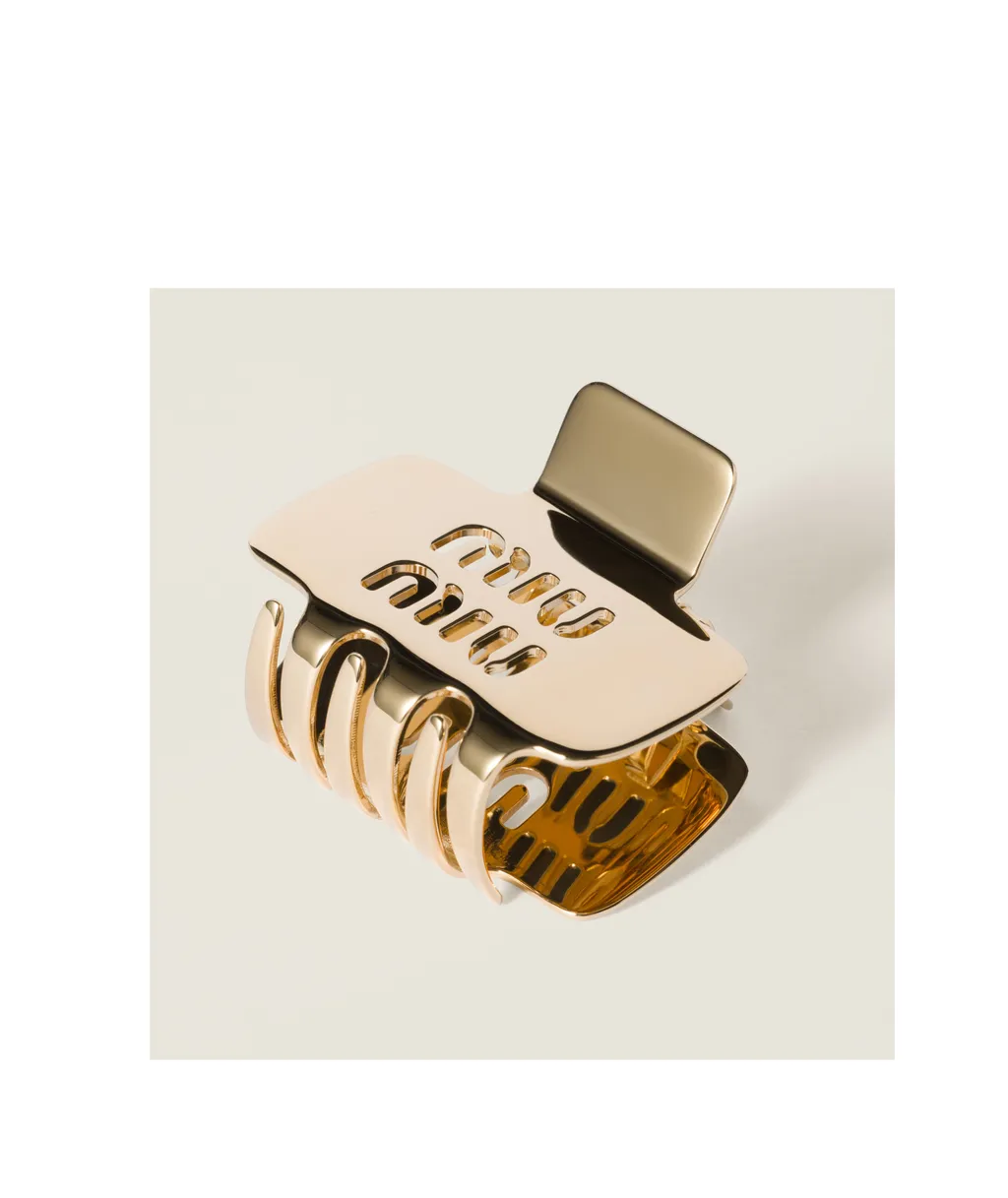 Logo-Detailed Hair Clip