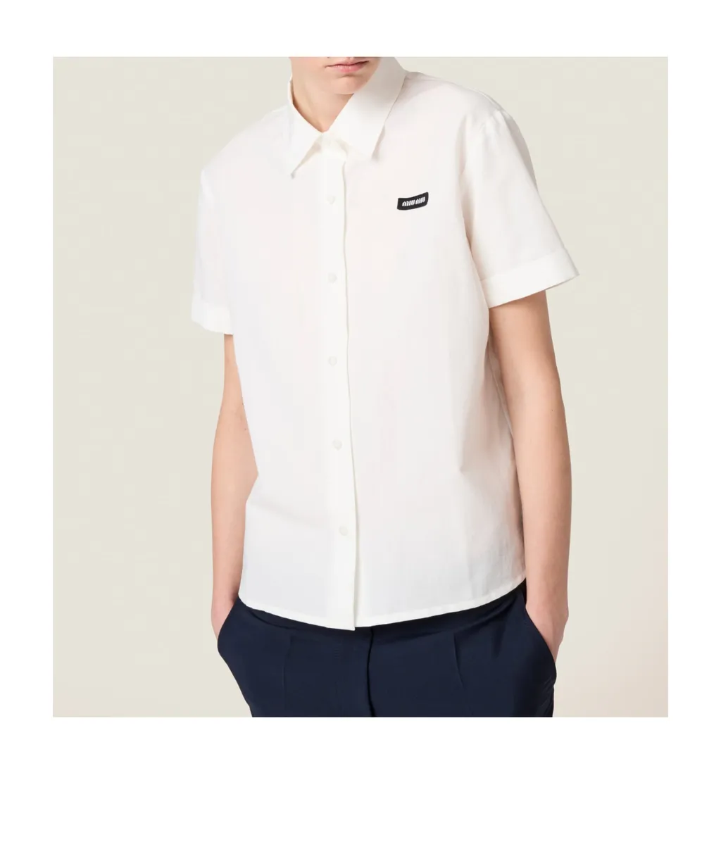 Slubbed Poplin Shirt