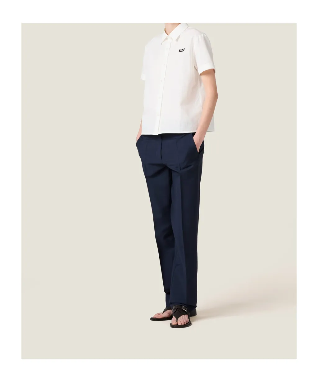 Slubbed Poplin Shirt