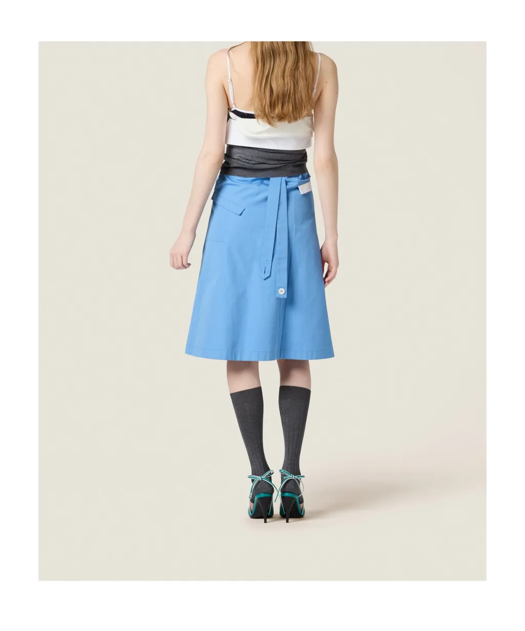 Sleeveless Poplin Dress