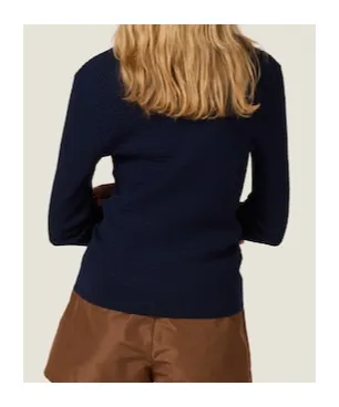 Cable-Knit Cashmere And Silk Cardigan
