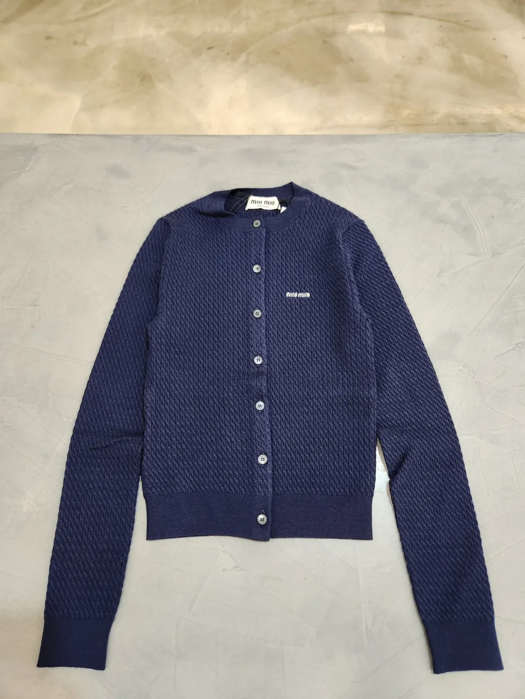 Cable-Knit Cashmere And Silk Cardigan
