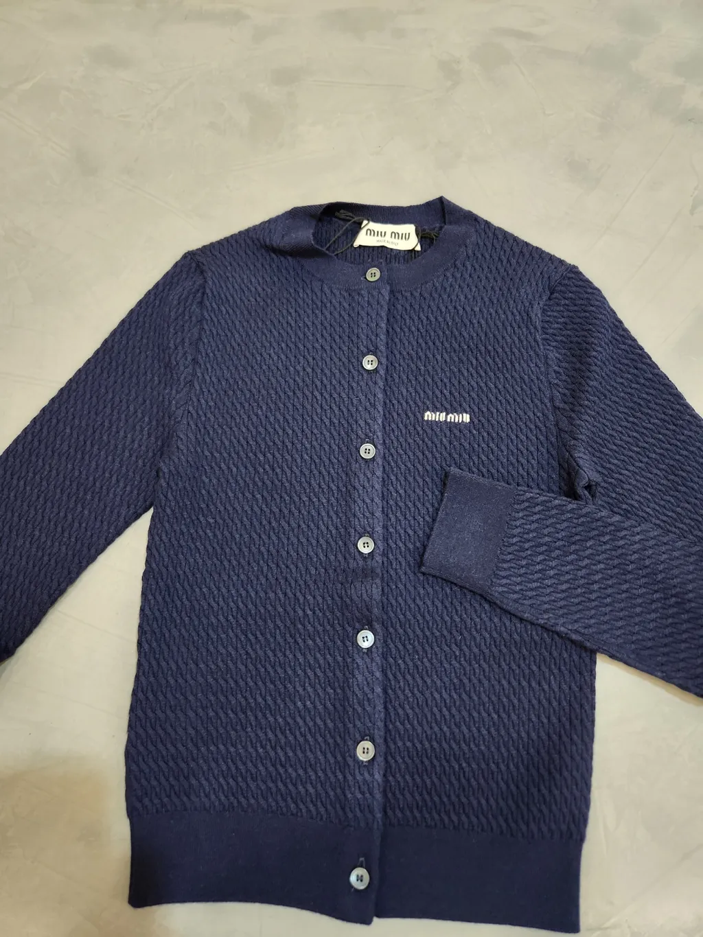 Cable-Knit Cashmere And Silk Cardigan