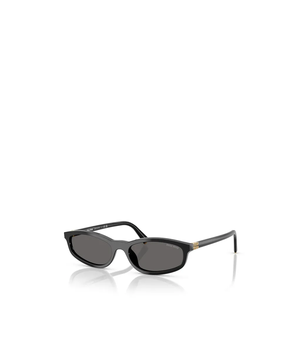 Oval-Frame Sunglasses