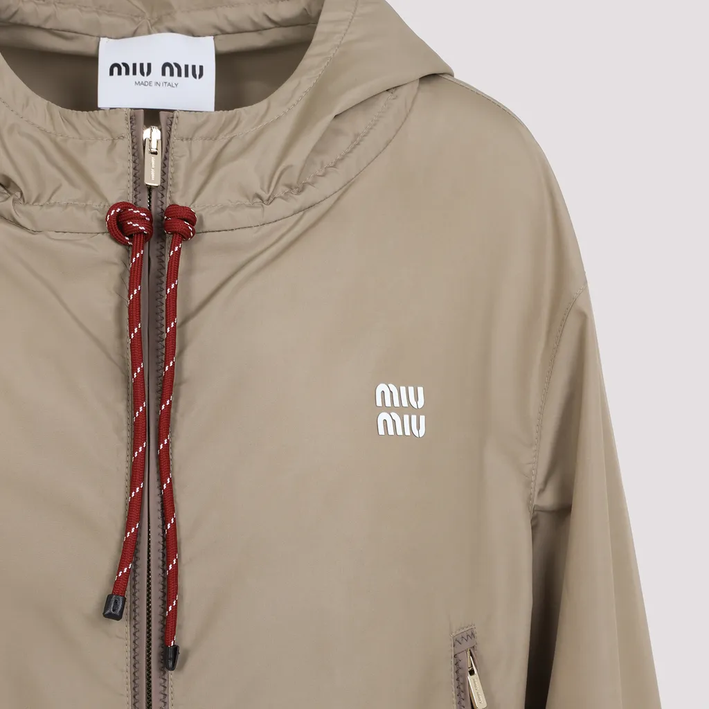 Technical Fabric Blouson Jacket