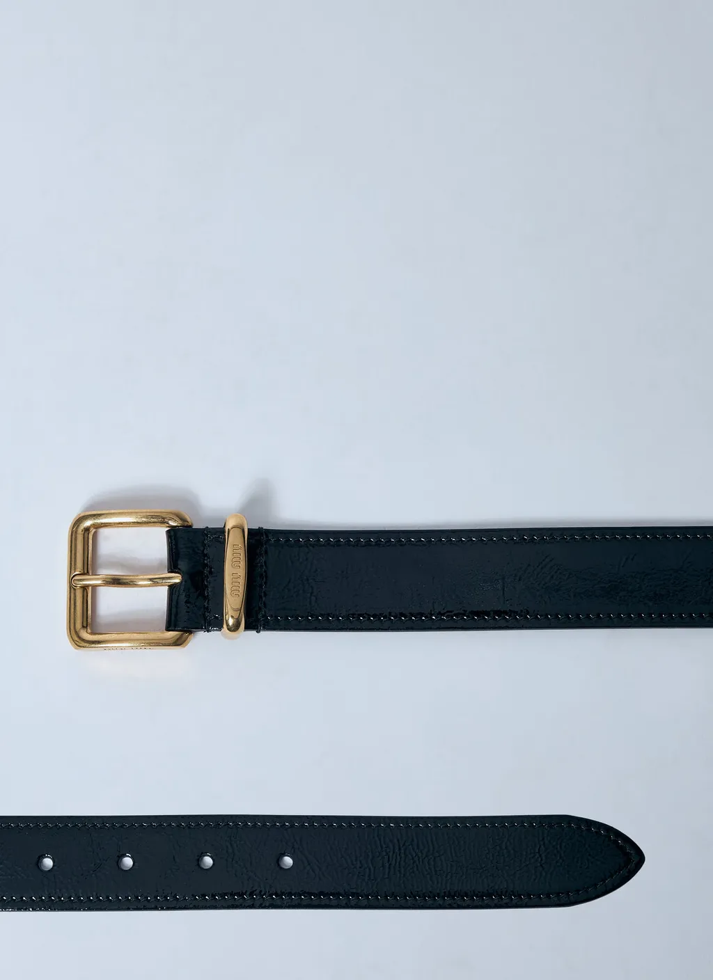 Logo-Engraved Belt