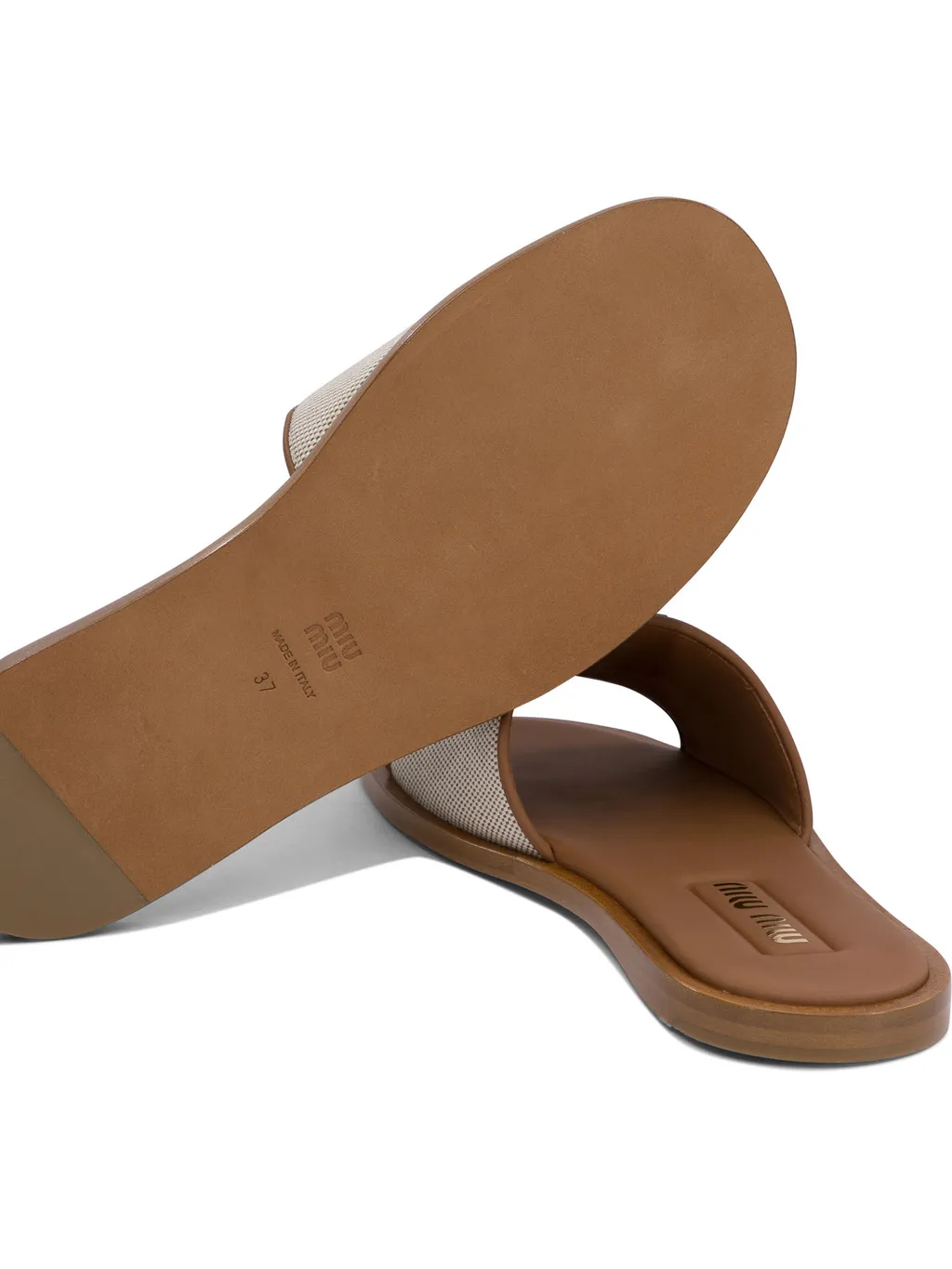 Logo-Detailed Slip-On Sandals