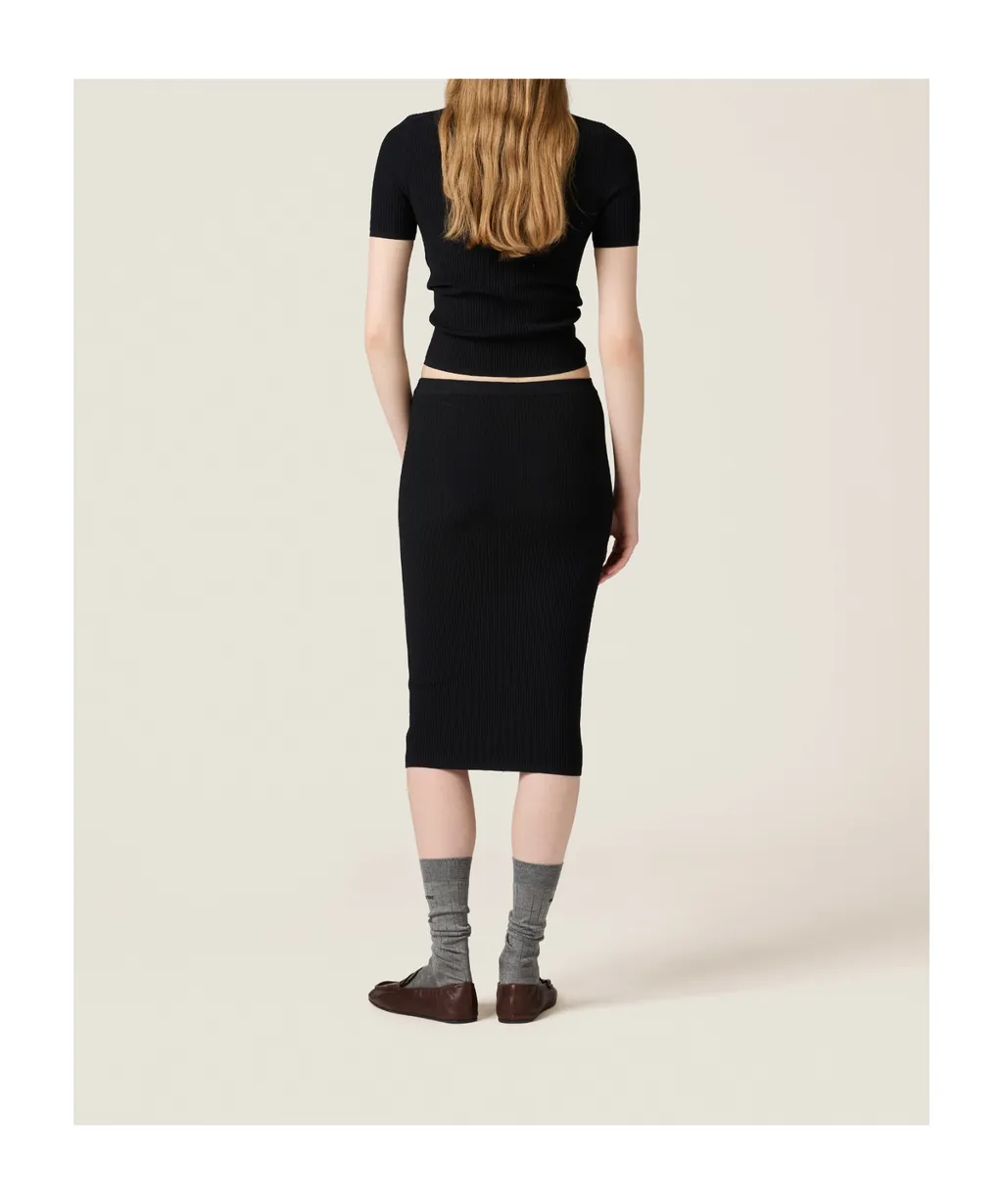 Viscose Turtleneck Sweater