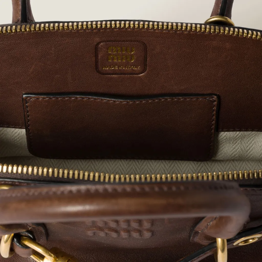 Aventure Mini Nappa Leather Bag