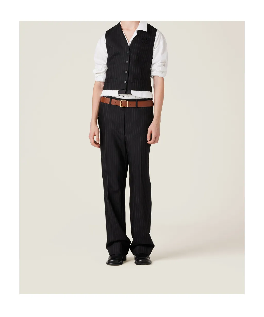 Pinstripe Pants