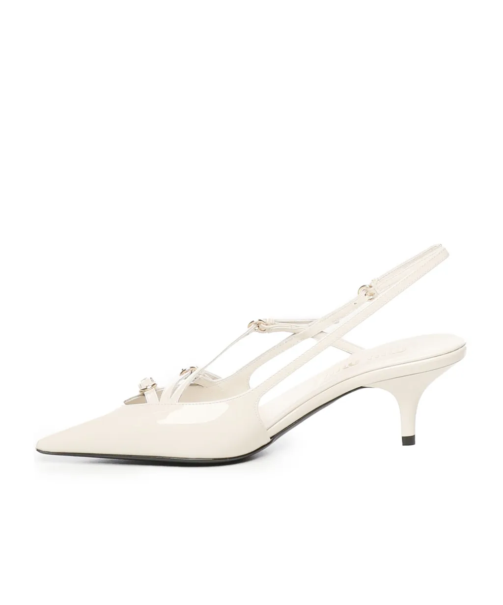 Pointed High-Heeled Sandals