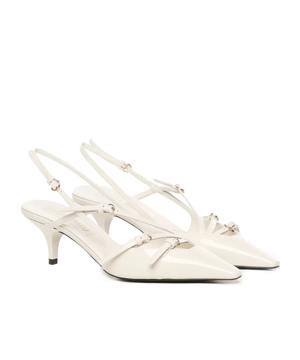 Pointed High-Heeled Sandals