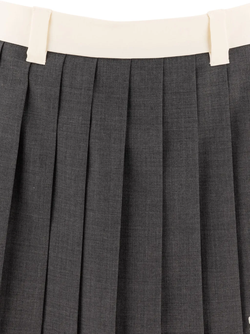 Pleated Mini Skirt