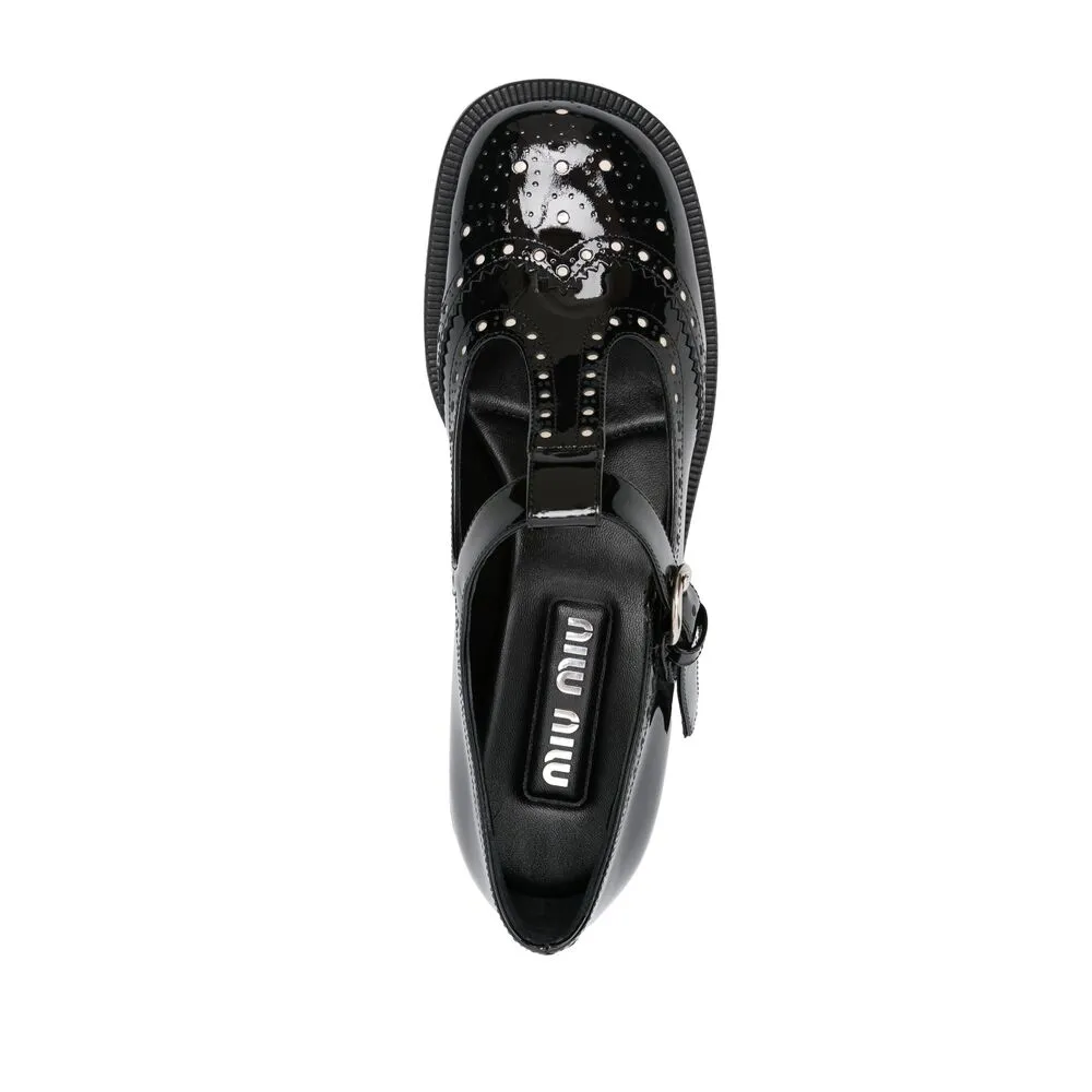 Leather Mary Jane Shoes