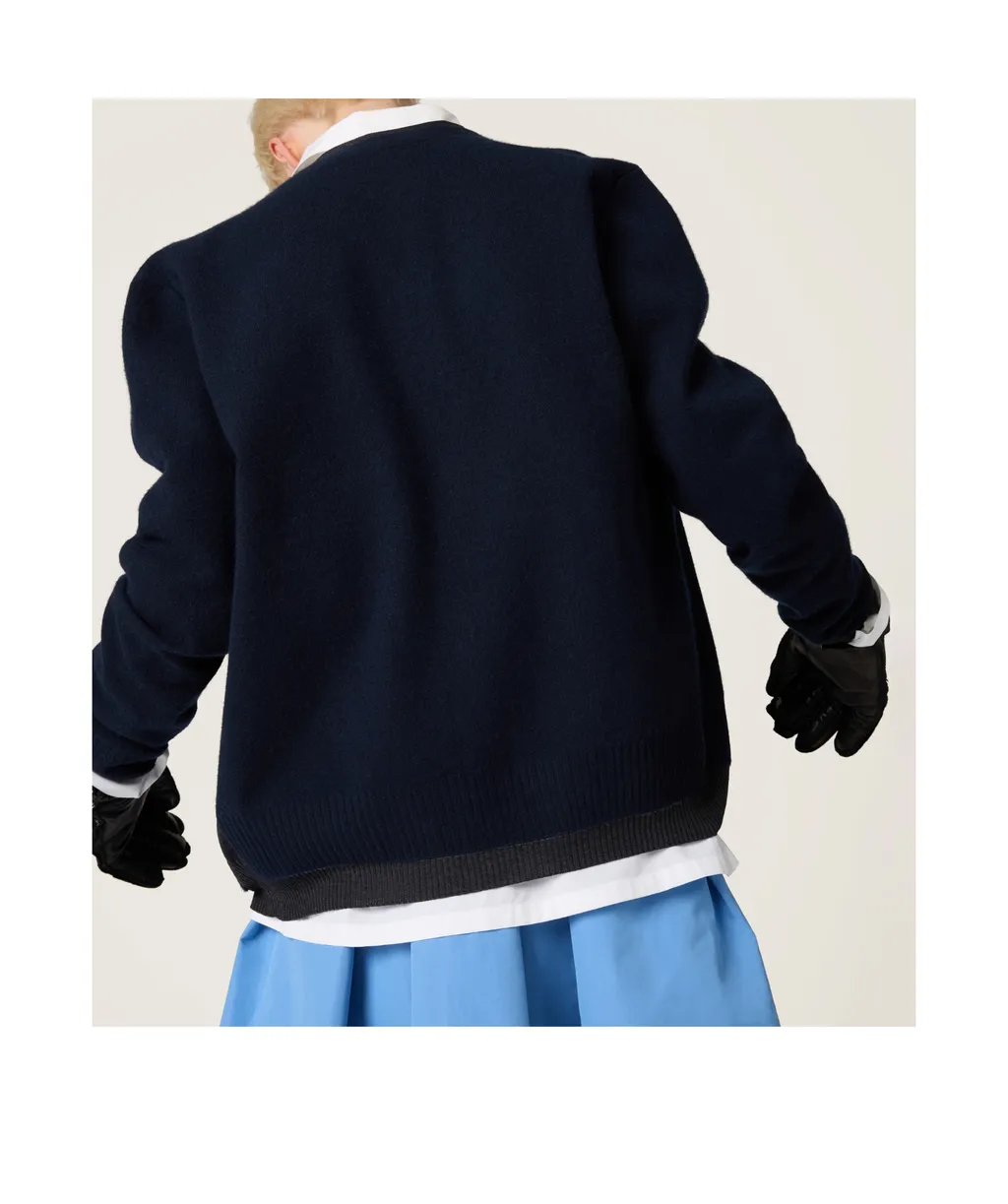 Silk Cashmere Cardigan Sweater