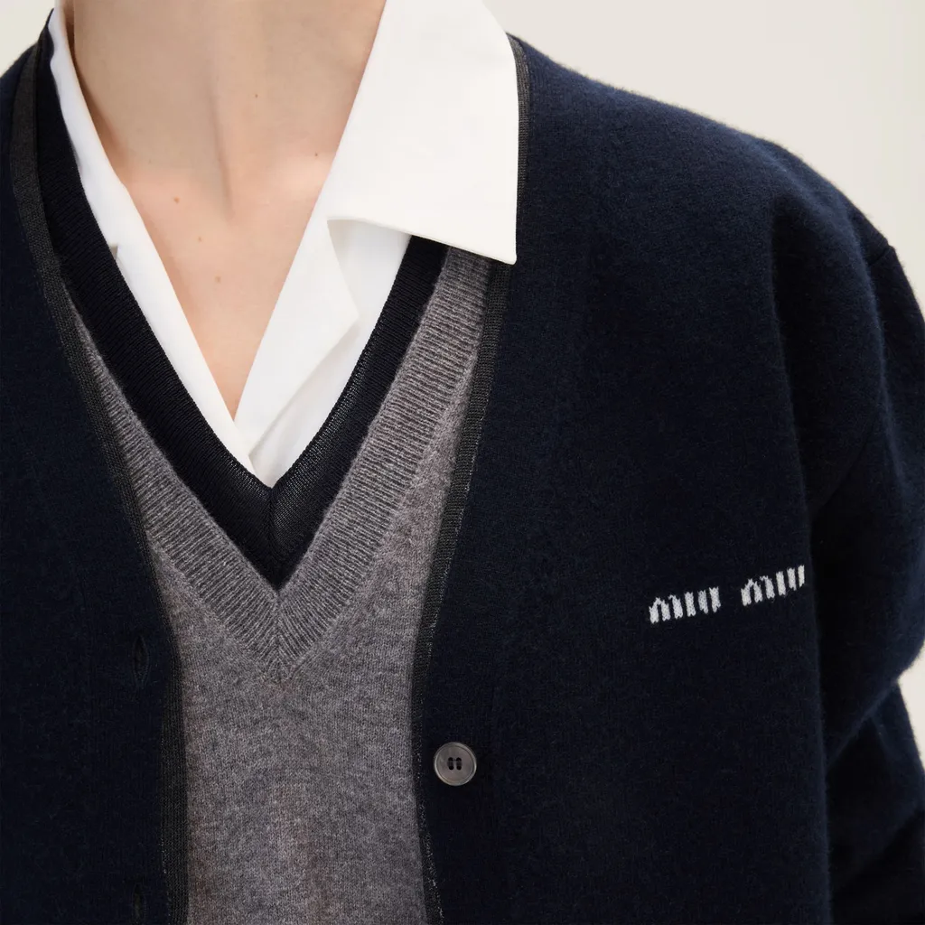 Silk Cashmere Cardigan Sweater