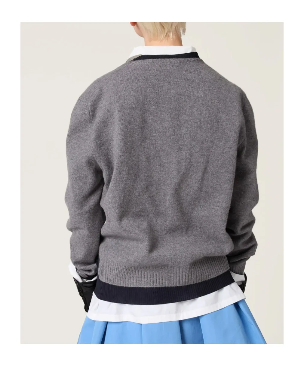 Layered V-Neck Jumper