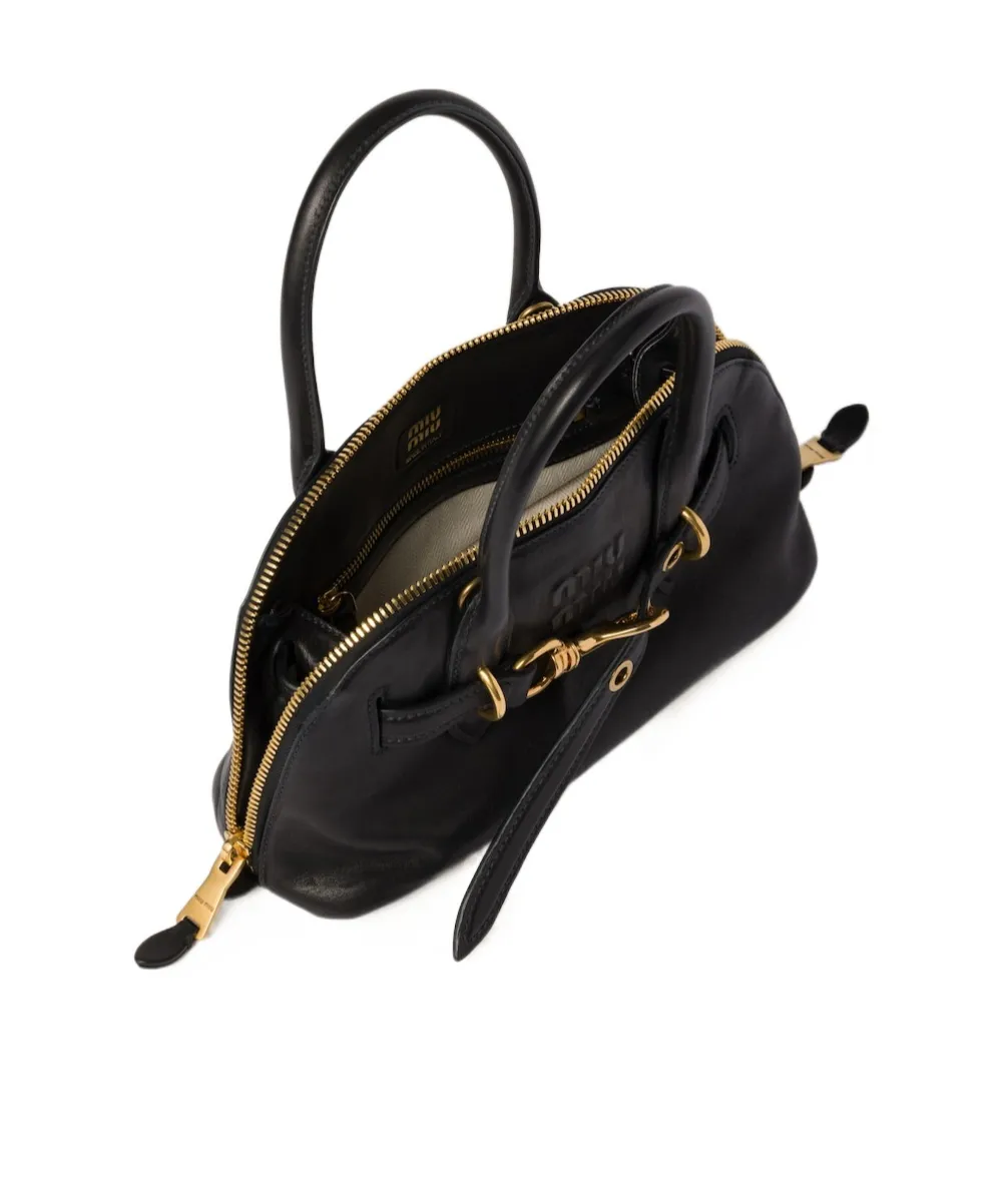 Aventure Nappa Leather Top-Handle Bag