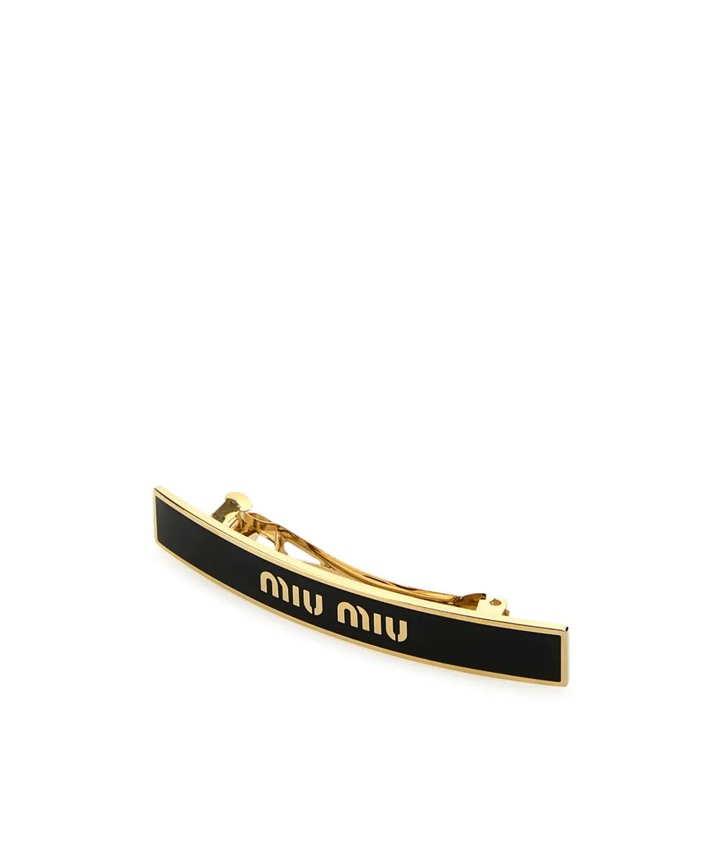 Logo-Detailed Hair Clip