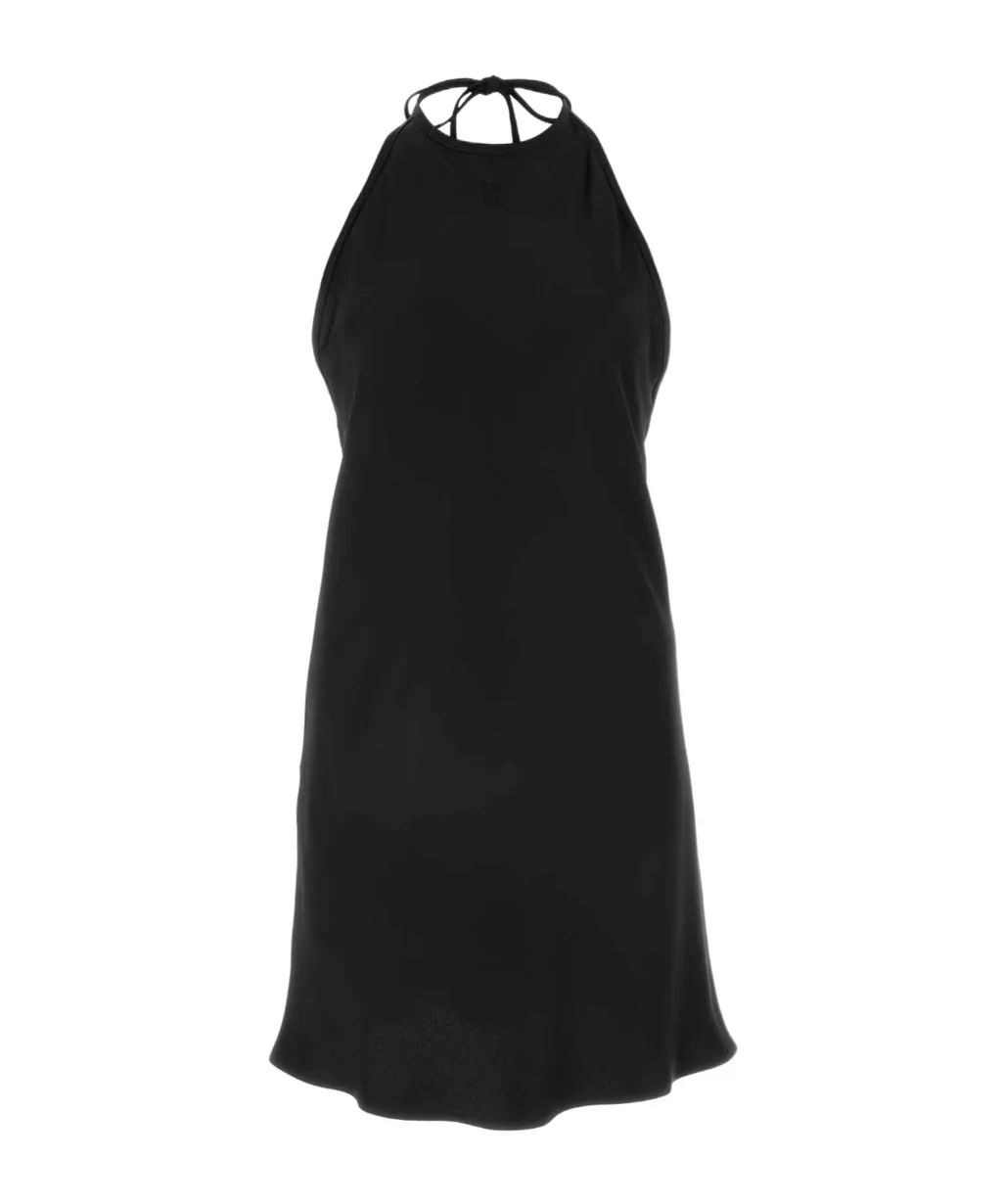 Sleeveless Satin Dress