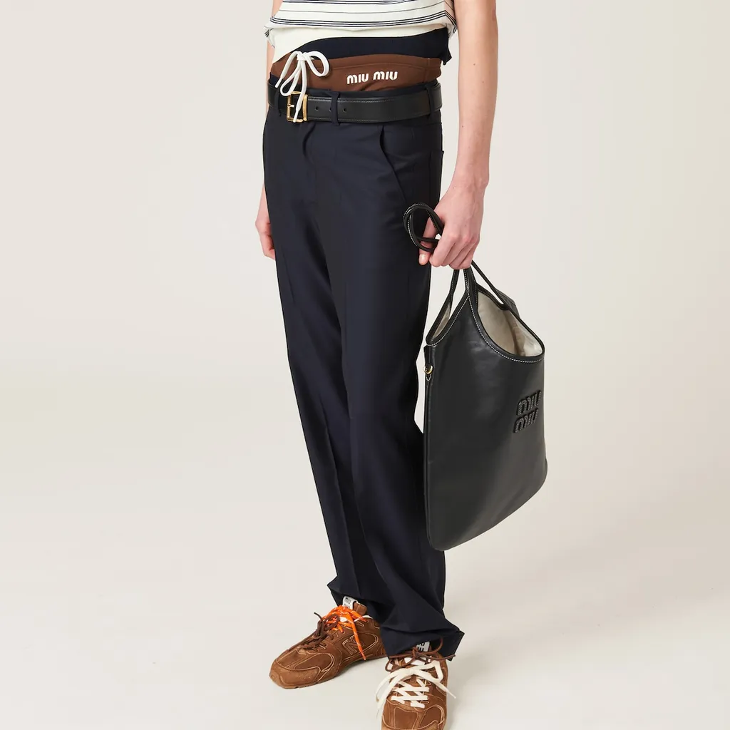 Pleated Batavia Pants