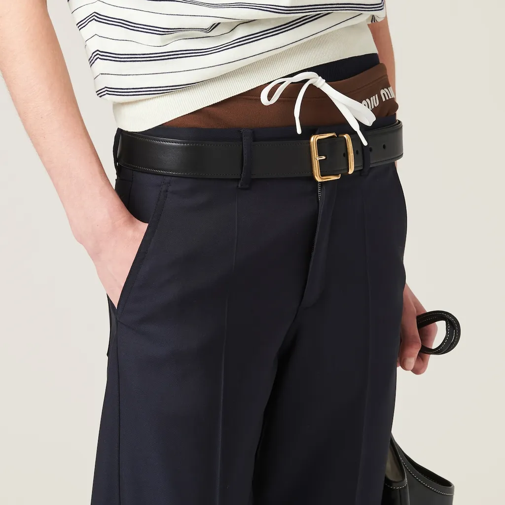 Pleated Batavia Pants