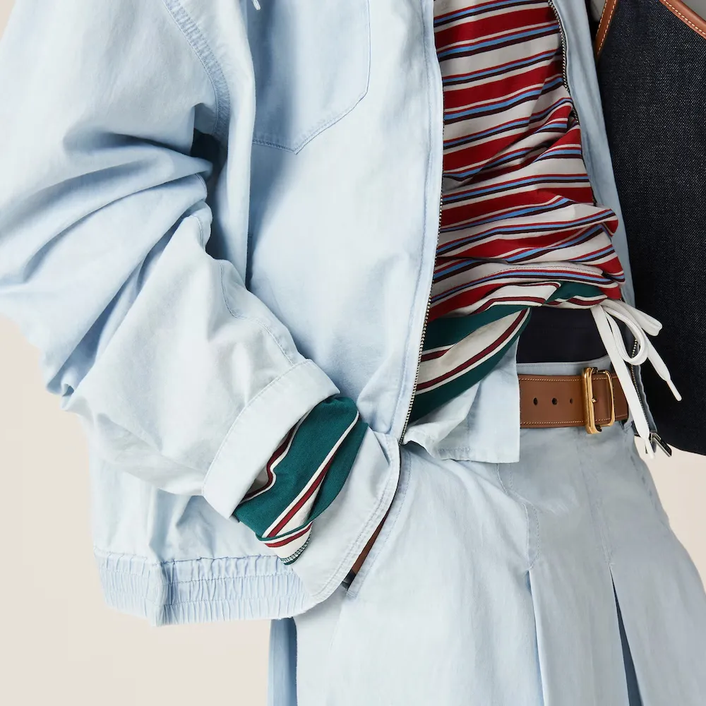 Logo Patch Denim Jacket