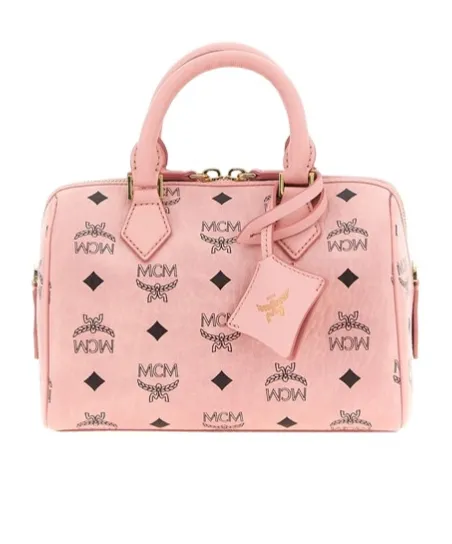 Ella Monogram Boston Tote Bag