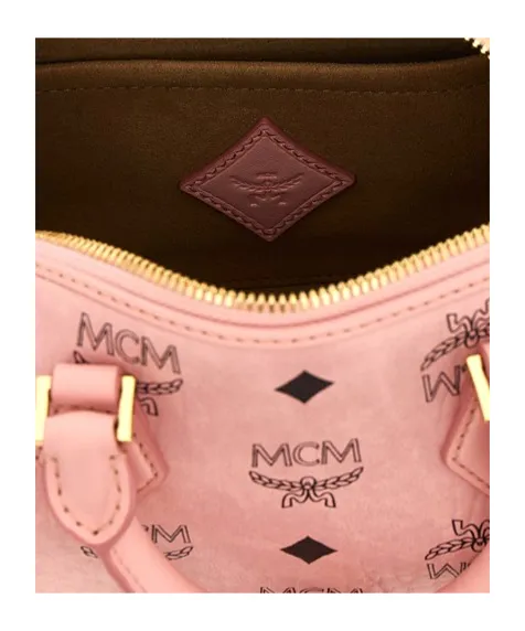 Ella Monogram Boston Tote Bag