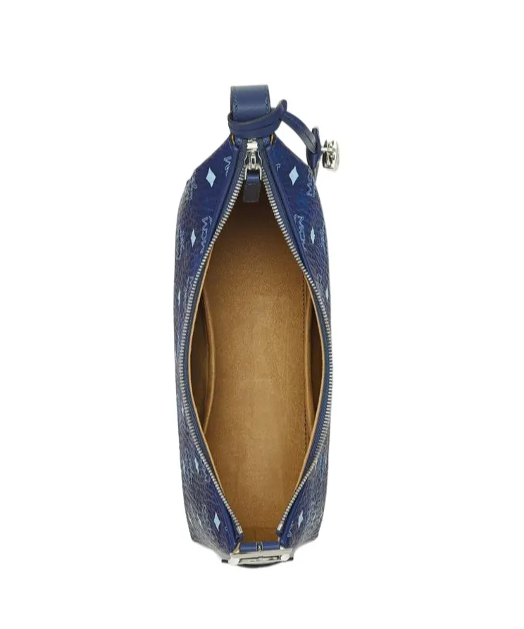 Small Aren Visetos Zipped Crossbody Bag