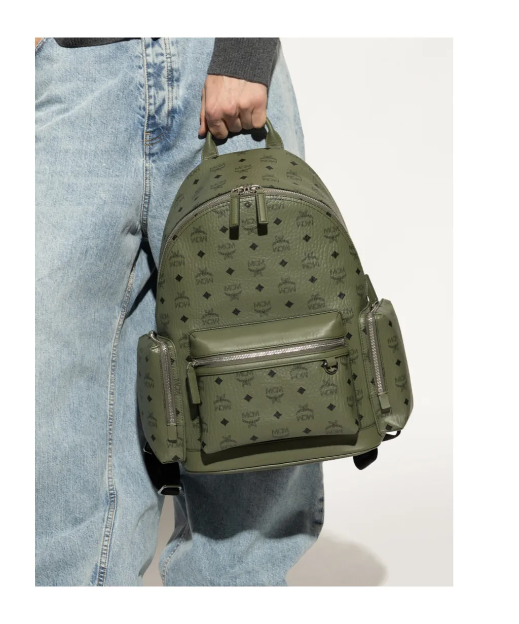 Medium Stark Visetos Monogram Backpack