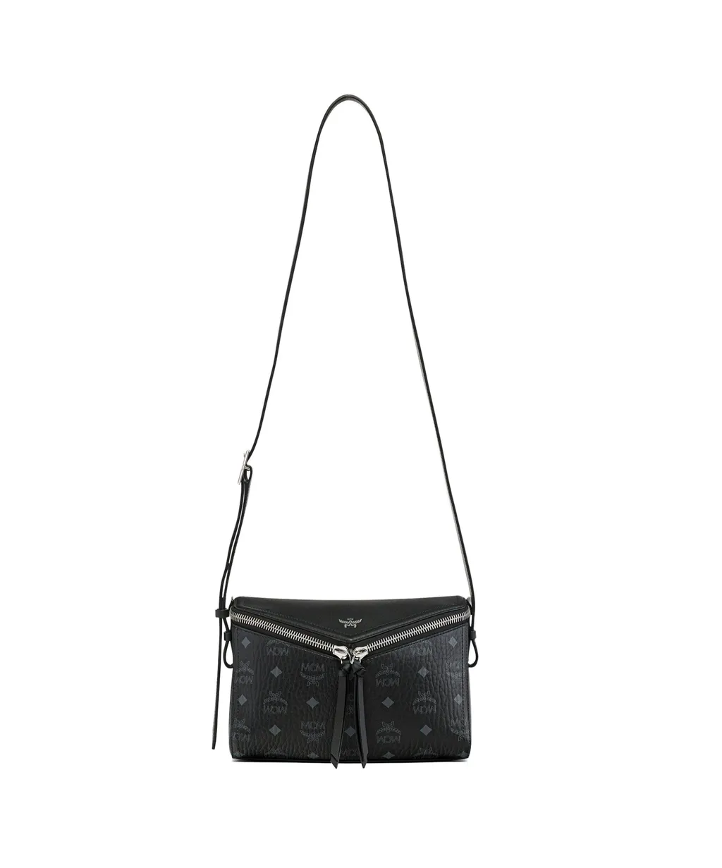 Diamant 3D Shoulder Bag In Visetos Leather Mix