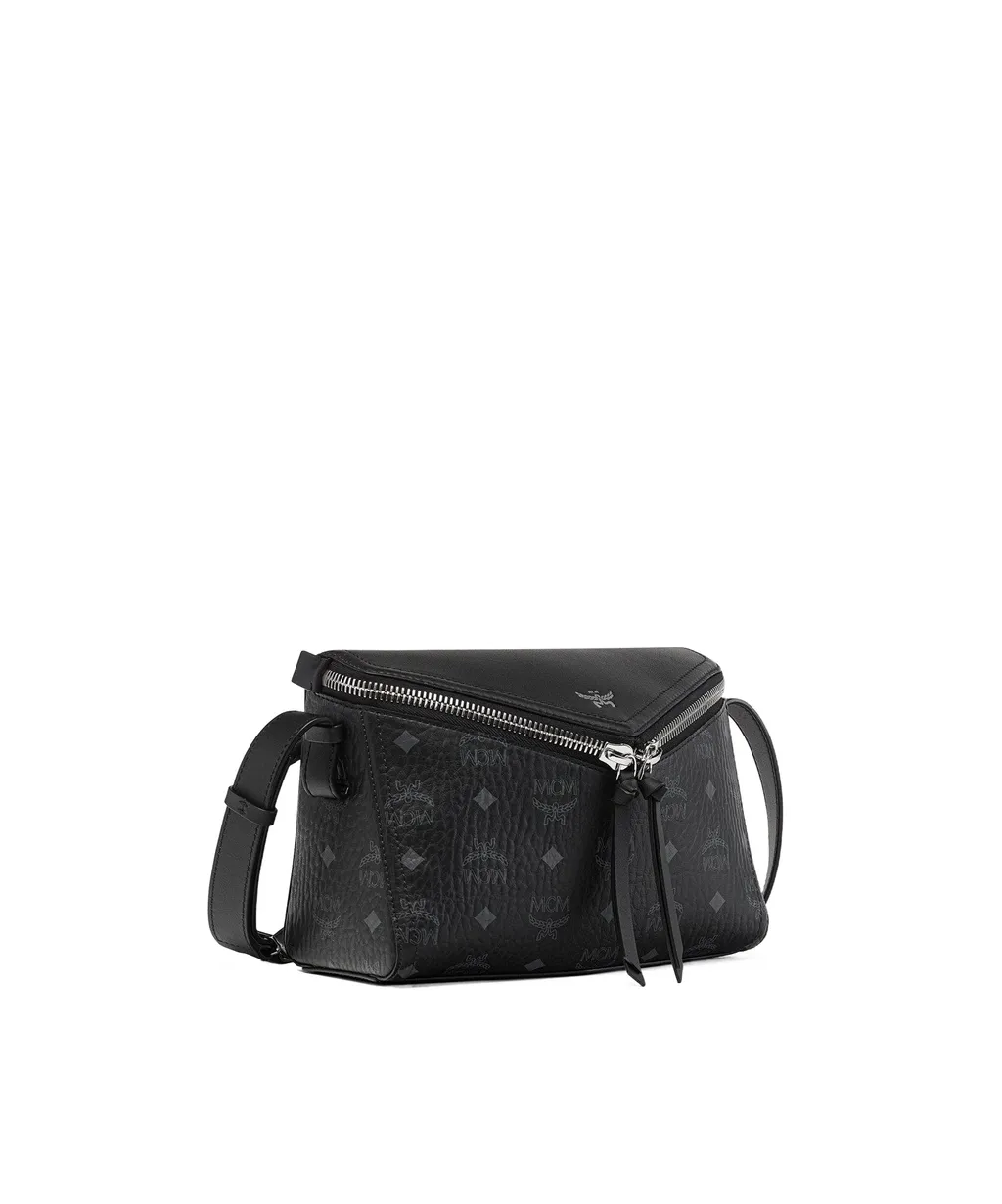Diamant 3D Shoulder Bag In Visetos Leather Mix