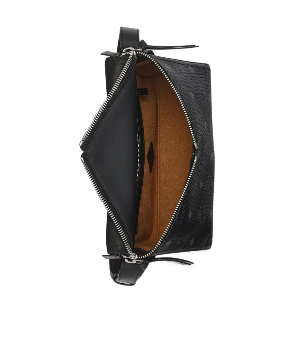 Diamant 3D Shoulder Bag In Visetos Leather Mix