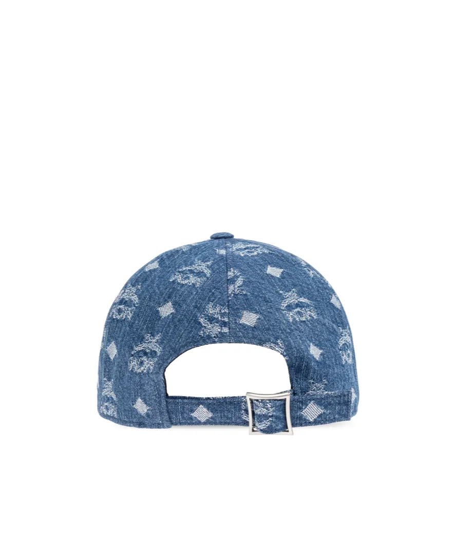 Classic Monogram Denim Jacquard Cap