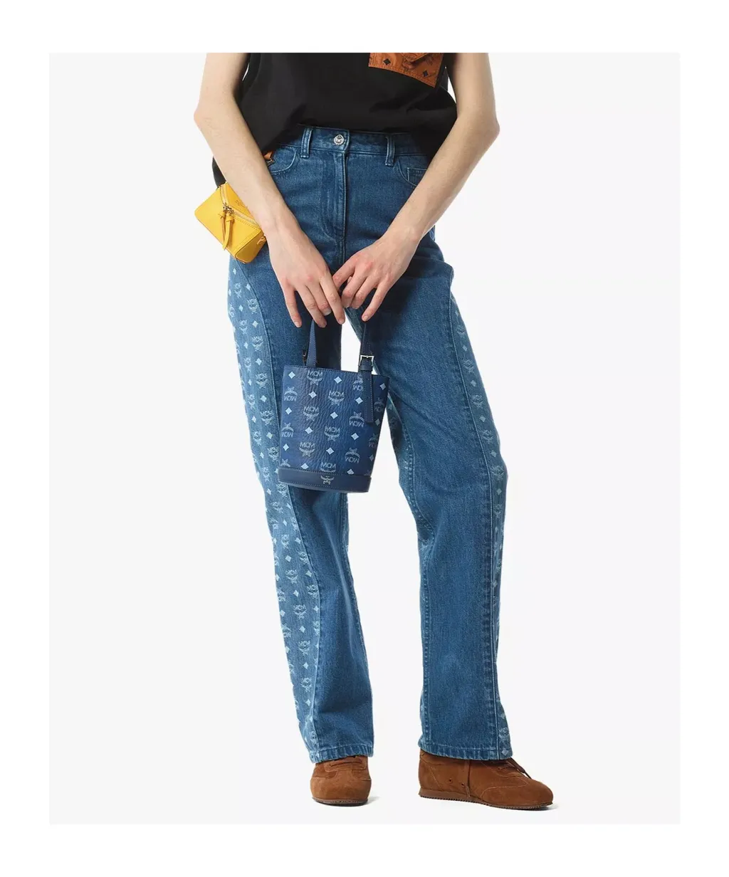 Logo Printed Shoulder Bag