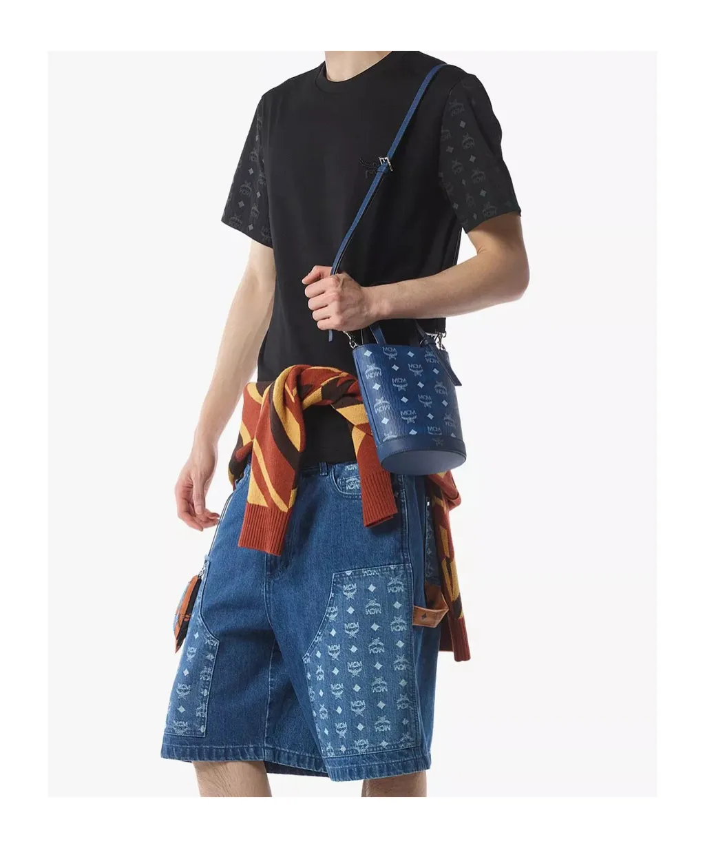 Logo Printed Shoulder Bag
