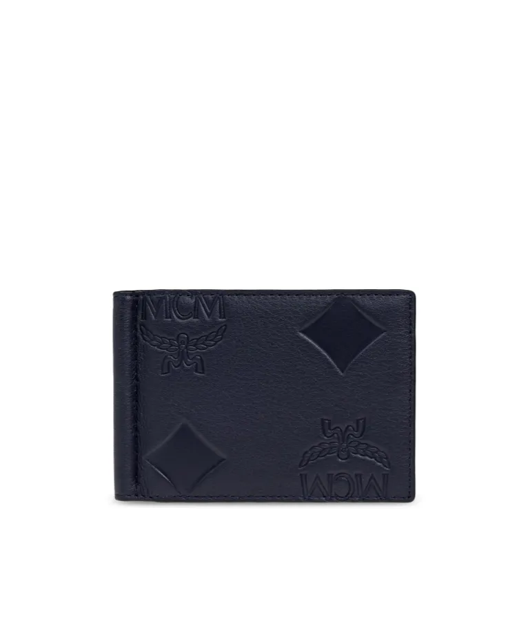 Logo Embossed Bifold Wallet