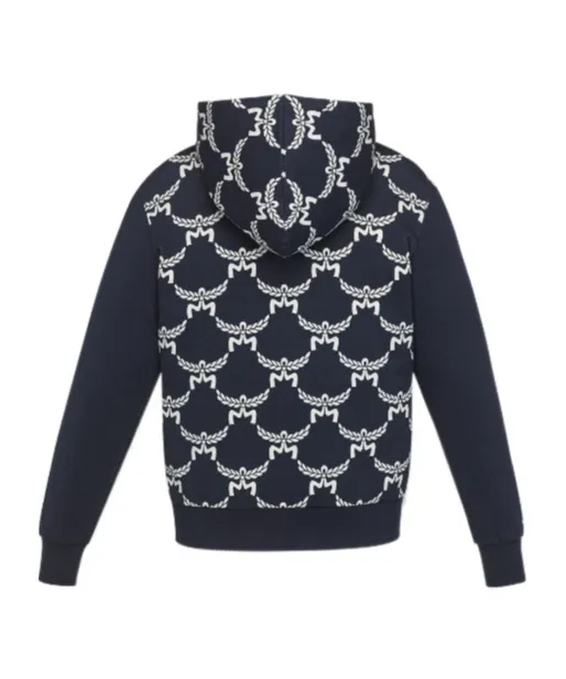 Loretos Monogram Hooded Hoodie