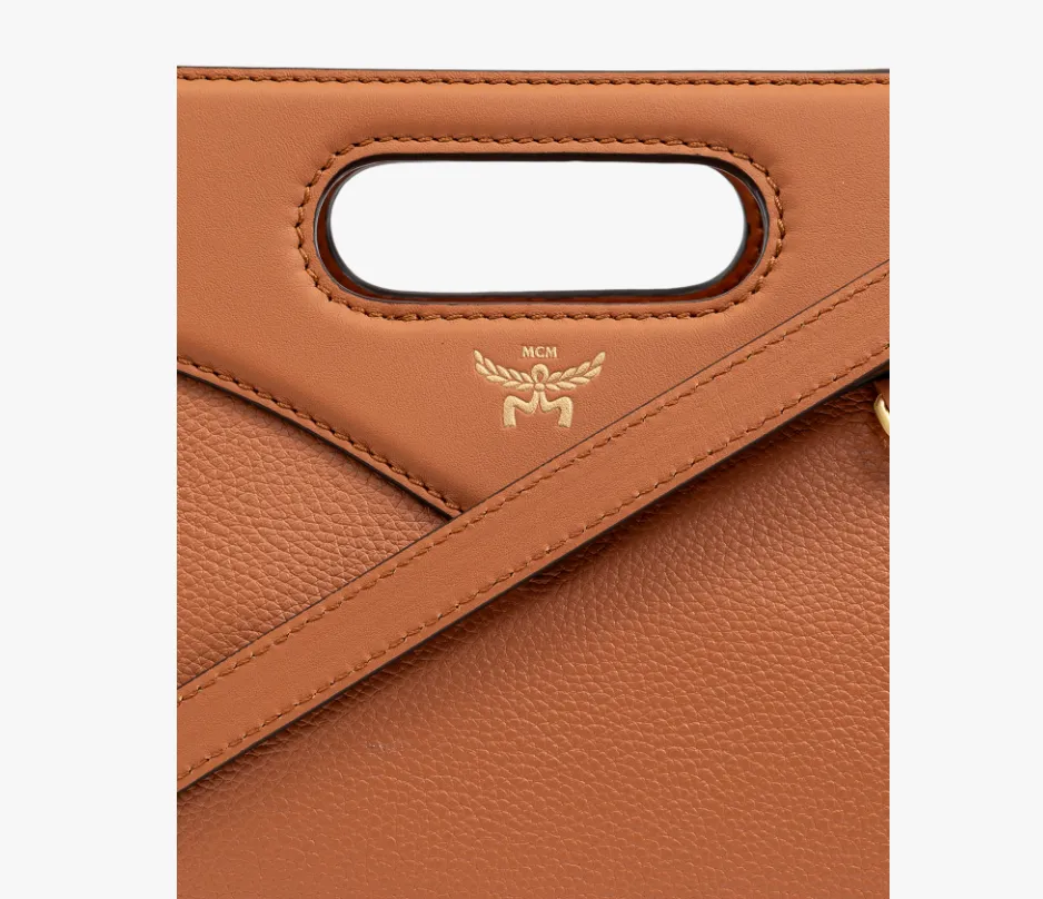 Logo Printed Strapped Shoulder Bag